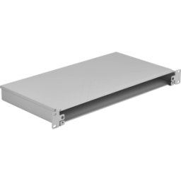 EFB-ELEKTRONIK EFB VSB-F-GR - Caja de empalme, 1U, sin placa frontal, despoblado, gris