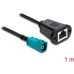 DELOCK 90699 - Cable RF, enchufe HSD Z a zócalo RJ45