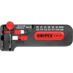 KNIPEX KN 12 80 100 - Herramienta pelacables, 100 mm, 0,3-1,0 mm²