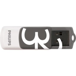 PHILIPS MEDIA PHI FM32FD05B - Memoria USB, USB 2,0, 32 GB, Vivid Edition Shadow Grey