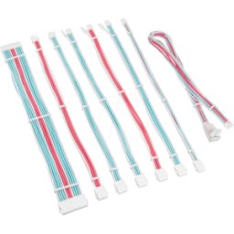 KOLINK 05761 - Kolink Core Pro Cable Set 12V-2x6 Tipo 2 - blanco/azul/rosa