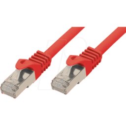 FREI PATCH-C7 30 RT - Cable de interconexiones de 30,0m - cable bruto Cat.7, rojo