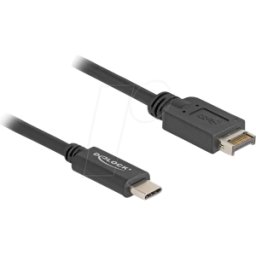 DELOCK 85530 - Cable USB 10 Gbps Key USB Tipo-E A 20 pines macho a USB Type-C™