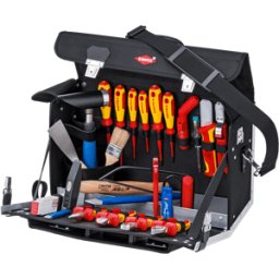 KNIPEX KN 00 21 02 EL - Juego de herramientas, bolsa de herramientas, electricistas, 23