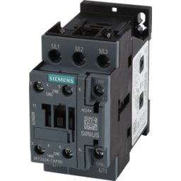 SIEMENS 3RT2024-1AP00 - CONTACTOR DE POTENCIA SIRIUS 3RT20, 12 A, 1 NC+1 NO, 230 V AC, 5