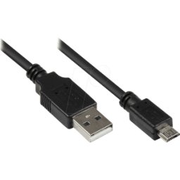 GOOD CONNECTIONS GC 2510-MB03 - Cable USB 2.0, conector macho a a conector macho Micro B, 3,0 m