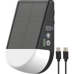 BRENNENSTUHL BRE 1173740010 - Batería solar led lámpara al aire libre, lámpara keder, sensor