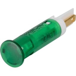 APEM APM QS81 G12 - Lámpara de señalización LED, verde, 12 V, 8