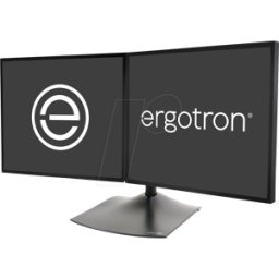 ET 33-322-200 - Soporte Ergotron DS100 para 2 monitores, hasta 24 pulgadas