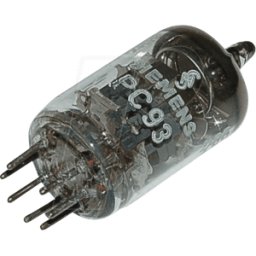 FREI TUBE PC93 - Tubo de electrones, triodo, miniatura, 7 polos, 300 mA