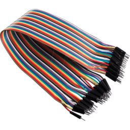 FREI DEBO KABELSET15 - Placas de desarrollador - cable de puente, 40 polos, m/m, 30 cm
