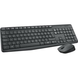 LOGITECH MK235 - Combinación de teclado/ratón, inalámbrico,