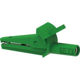 ELECTRO PJP PJP 5002-D4-GN - Clip de cocodrilo de seguridad, 4 mm, verde