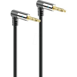 SON S-AC520-020 - SONERO 3,5 mm cable de audio 2x 90° 2,0 m..