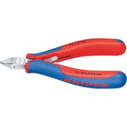 KNIPEX KN 77 72 115 - Alicate de corte diagonal para electrónica, 115 mm, pulid