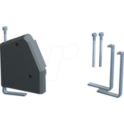 BACHMANN BACH 918.001 - DESK 1 soporte en ángulo, estrecho para grosor de tablero