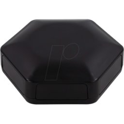 CAMDENBOSS CBHEX1-60-BK - Carcasa HEX-Box IoT con 6 elementos de pared sólida, negr
