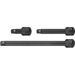VIGOR VI V5034/3 - Juego de extensión de llaves de impacto, V5034/3, 3 pieza
