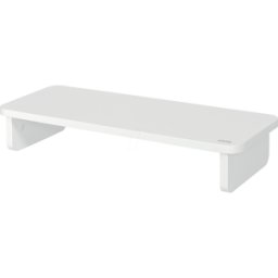 LEITZ 64340001 - Soporte de monitor, para pantallas de hasta 24", blanco