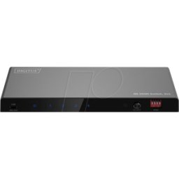 DIGITUS DIGI 55335 - Conmutador HDMI 4x1, 8K 60Hz