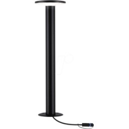 PAULMANN PLM 94312 - Placa de bolardo plug&Shine; antracita