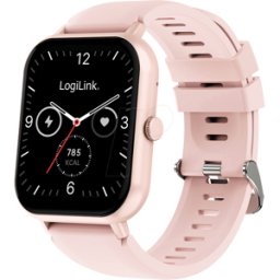 LOGILINK SW0001P - Smartwatch, borde, 48 mm, rosa