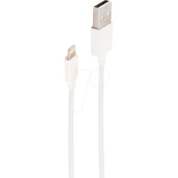 SHIVERPEAKS SHVP BS14-12041 - Cable de carga y sincronización, USB-A -> 8 patillas, 1,0