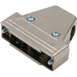 MH CONNECTORS MHTRI-M-15-K - Tapa D-sub, 15 polos, angulada/recta, plateada