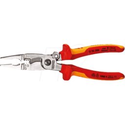 KNIPEX KN 13 96 200 - Alicate VDE para electricistas, 200 mm