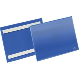 DURABLE 179507 - Bolsa de identificación, autoadhesiva, transversal A5, 50