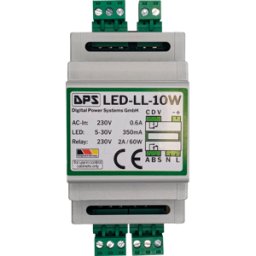 DIGITAL POWER SYSTEMS DPS LED-LL-10W - Fuente de alimentación conmutada, carril DIN, 10 W, 5 - 30 V, 35