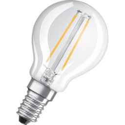 LEDVANCE GMBH OSR 075434103 - Lámpara LED STAR E14, 2,5 W, 250 lm, 4000 K, filamento