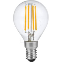 SCHIEFER LIGHTING SCHI LX023830309 - Lámpara LED E14, 4 W, 300 lm, 2200 K, filamento, regulable