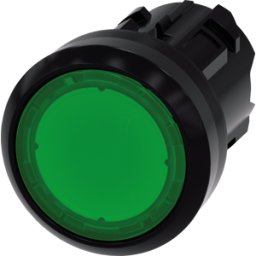SIEMENS ACT01 0AD40-0AA0 - Avisador luminoso, 22 mm, redondo, plástico, verde