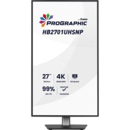 IIYAMA IIY HB2701UHSNPB - Monitor de 69 cm, 4K UHD, USB-C, pivote, altavoz