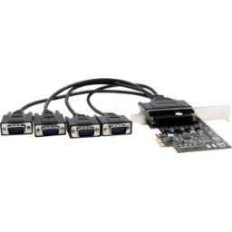EXSYS EX-46024 - Tarjeta PCI Express para 4x RS-232, cable