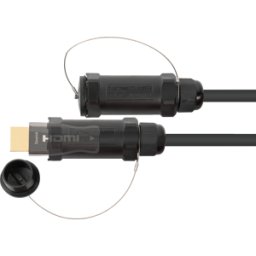 PYTHON PYT AOC-HP2010 - Cable HDMI híbrido AOC, reforzado con acero, 4K 60 Hz, 10