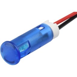 APEM APM QS63 B24 - Lámpara de señalización LED, azul, 24 V, 6