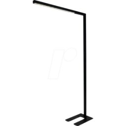 LUXULA LX00136 - Lámpara de pie de oficina LED - línea SLIM, negro