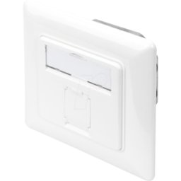 DIGITUS DIGI DN-9010-8-1 - Caja de conexiones Cat.6a, 2 puertos, clase EA, apantallado