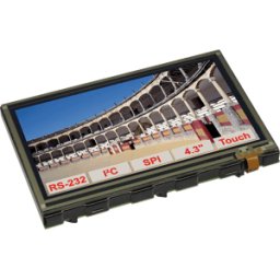 DISPLAY VISIONS EA EDIP-TFT43A - Pantalla gráfica TFT 10,9cm 480x272 con inteligencia