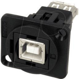 CLIFF CP30207N - Adaptador USB FT, 1 puerto USB 2.0 B > 1 puerto USB 2.0 A