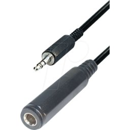 MAXTRACK MATR A67L - enchufe de jack de 3,5 mm a toma de corriente, 0,2 m