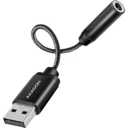 AXG ADA-HA - AXAGON ADA-HA USB-A > audio adapter, 3.5-mm jack
