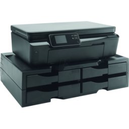 EXPONENT EXP 42813 - Soporte para impresora con 4 bandejas DIN a4