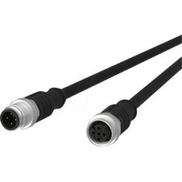 METZ CONNECT MC 142MCA12020 - Cable de sensor, M12, 4 polos, ac > KU, 2 m