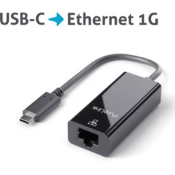 PURELINK PURE IS261 - Tarjeta de red, USB-C, Gigabit Ethernet, 1 RJ45