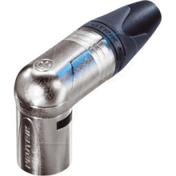NEUTRIK NC4MRX - Conector angular XLR de 4 pines, plateado, niquelado