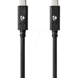 NEDIS N CCGW64750BK10 - Cable USB 3.2, conector C > conector C, 1 m, negro
