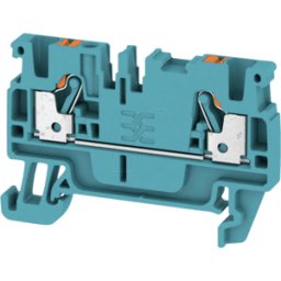 WEIDMÜLLER A2C 2.5 BL - Borne de paso Klippon® Connect, serie a azul